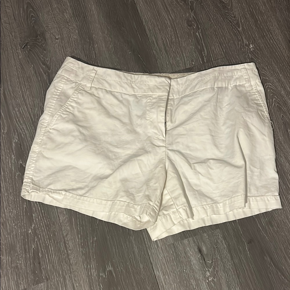 Women's White Shorts